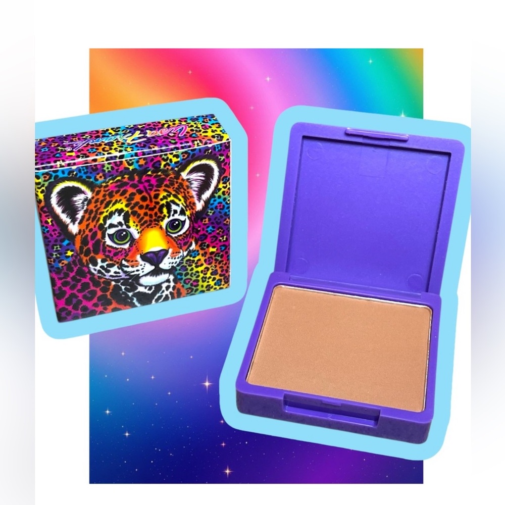 New in Box Rare Lisa Frank X Glamour Dolls Bitten & Bronzed Matte Bronzer - Picture 2 of 10
